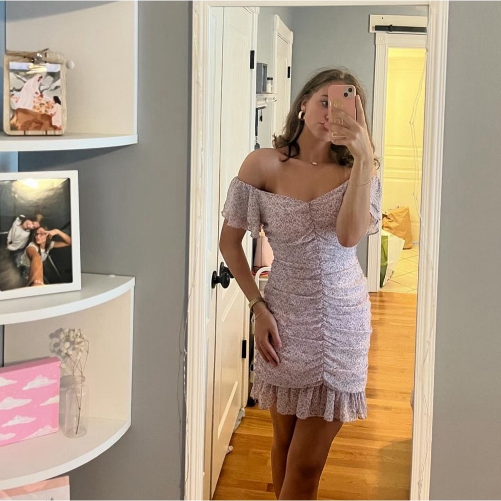 Pink & Blue Doyal garden party dress!
